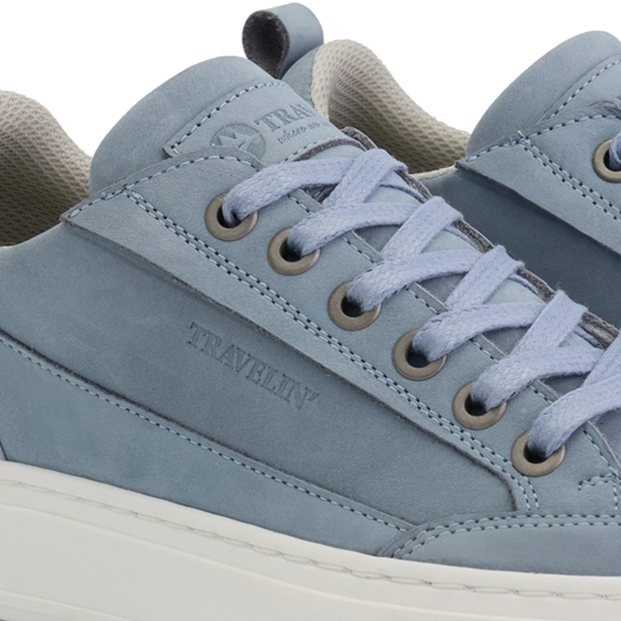Cumbria Women - Sneakers - Nubuck - Light blue - Image 7
