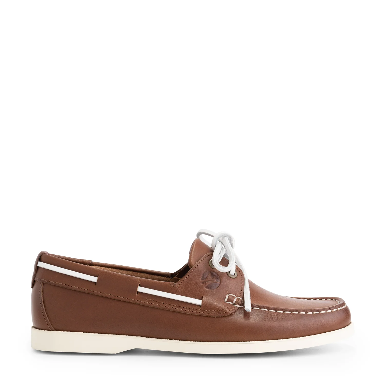 Ebeltoft Women - Boat shoes - Leather - Brown - Image 3