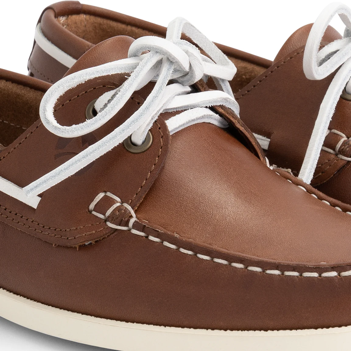 Ebeltoft Women - Boat shoes - Leather - Brown - Image 7