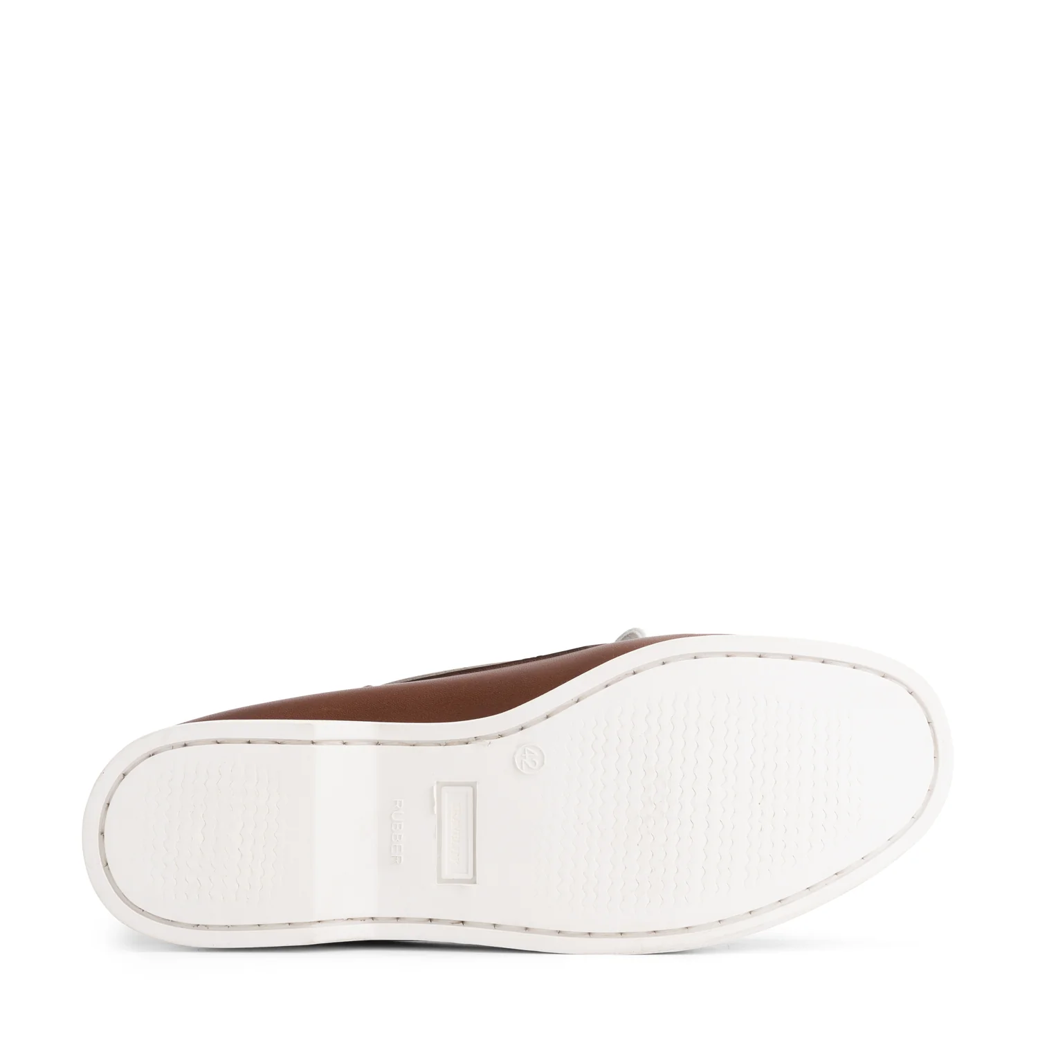 Eidfjord Men - Boat shoes - Leather - Brown - Image 5