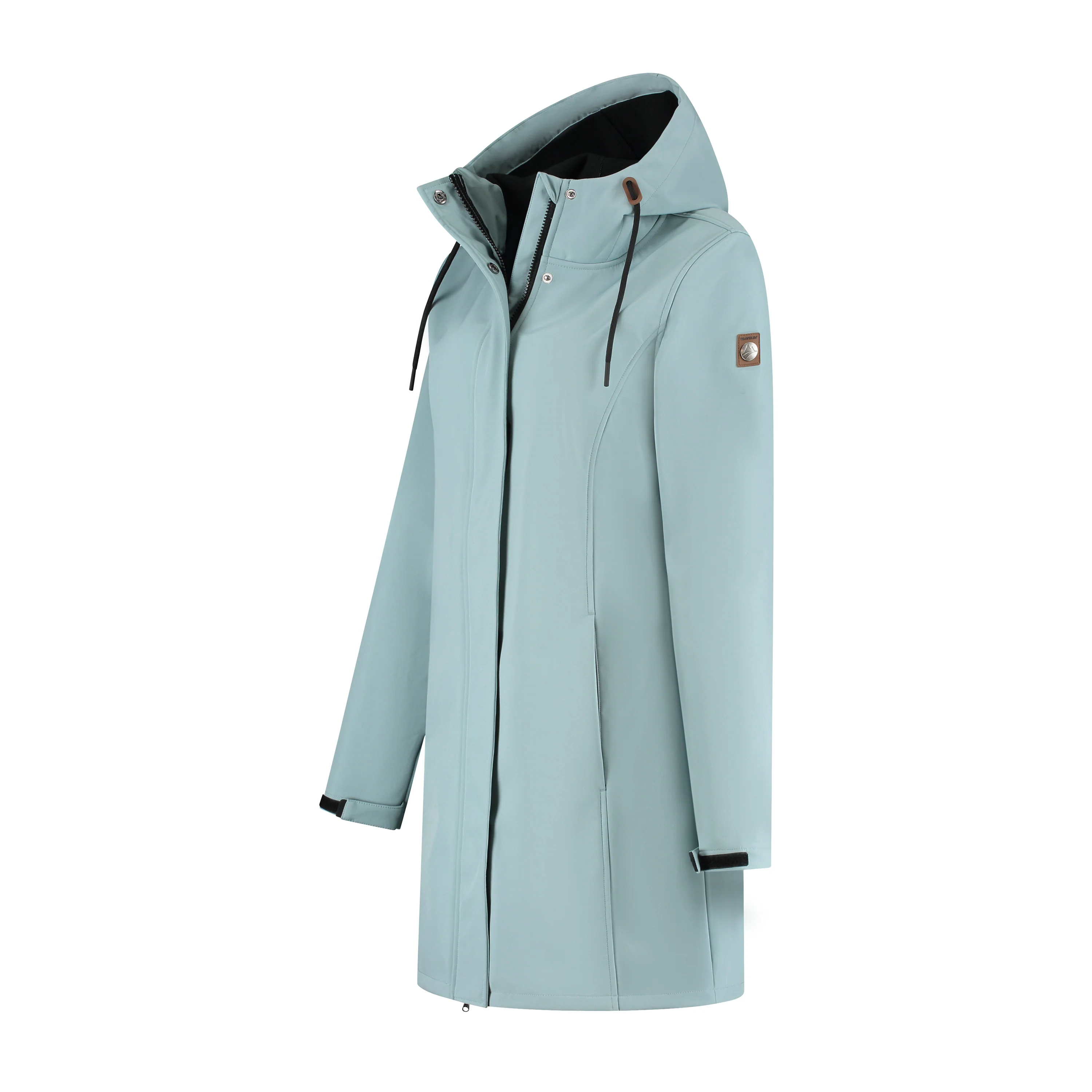 Erika Women - Softshell jacket - Waterproof - Light blue - Image 4