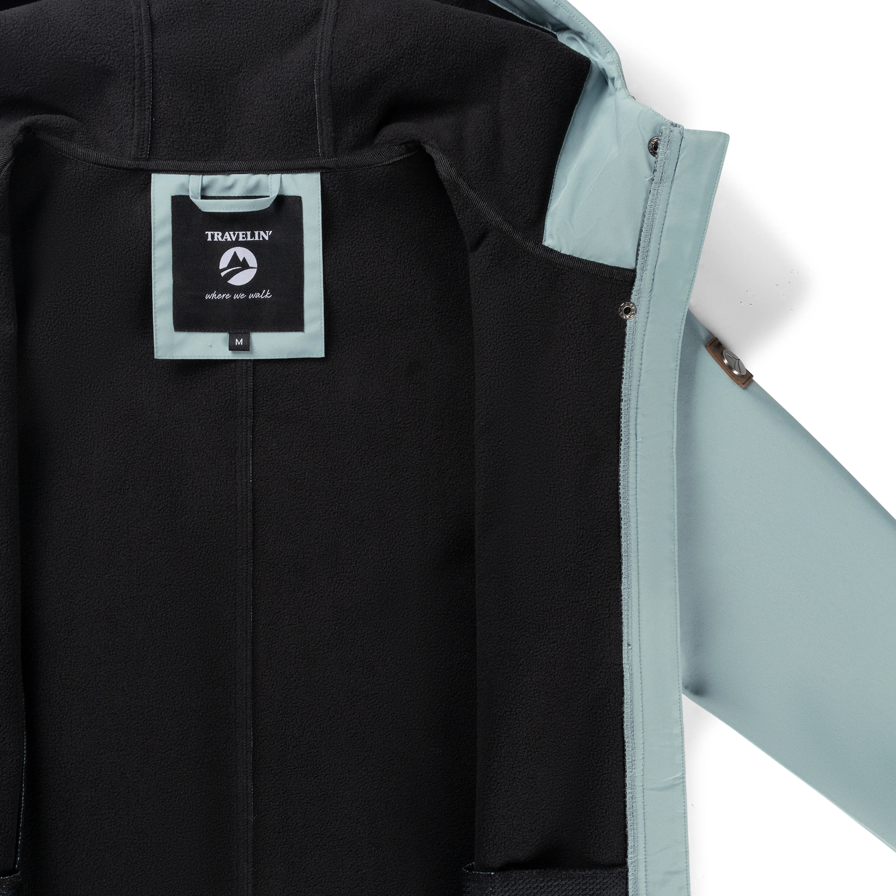 Erika Women - Softshell jacket - Waterproof - Light blue - Image 9