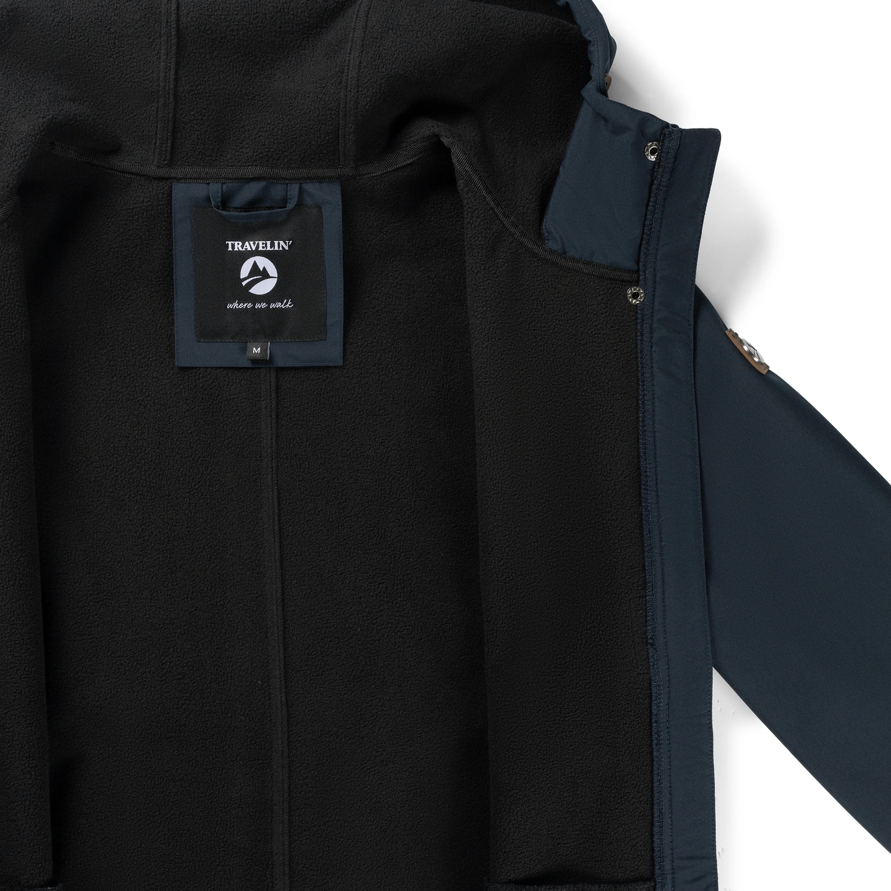 Erika Women - Softshell jacket - Waterproof - Navy - Image 9