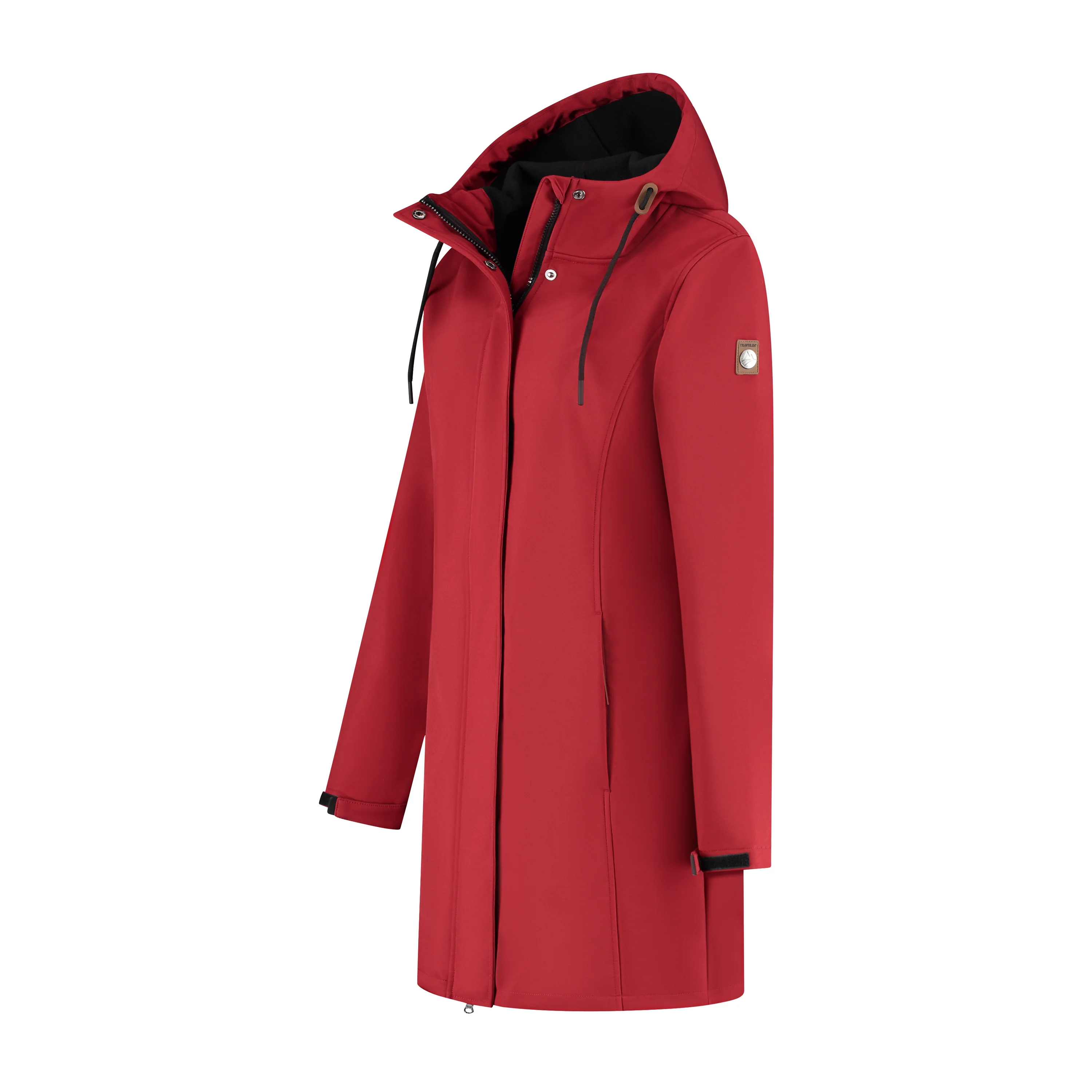 Erika Women - Softshell jacket - Waterproof - Red - Image 4