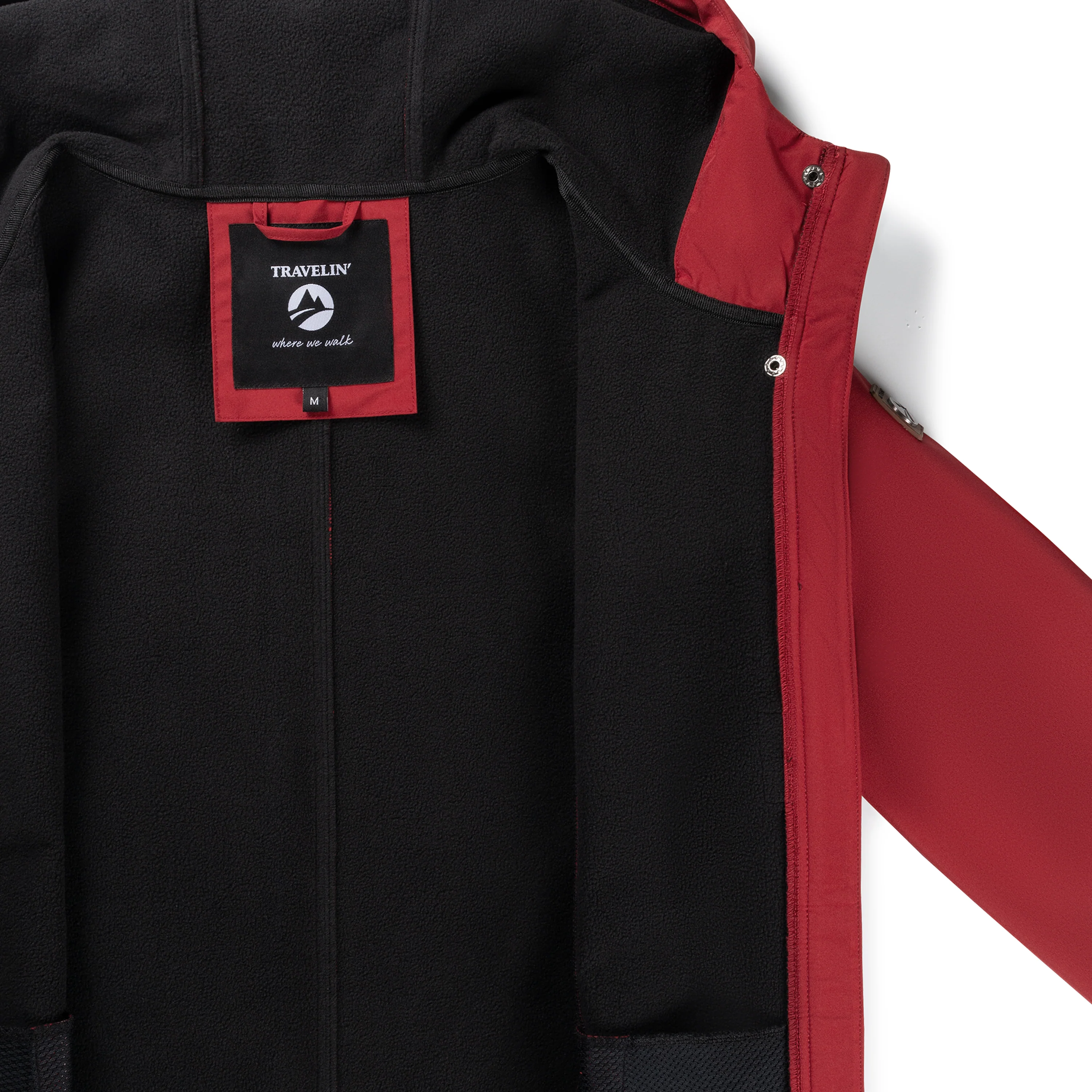 Erika Women - Softshell jacket - Waterproof - Red - Image 9