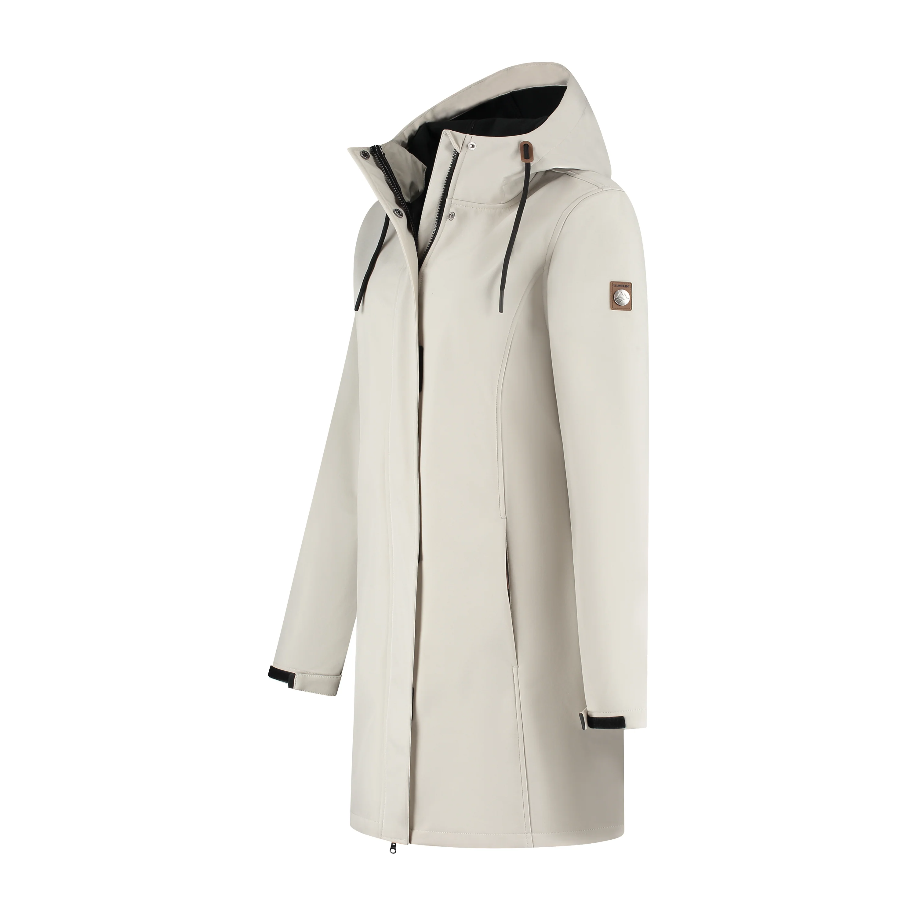 Erika Women - Softshell jacket - Waterproof - Sand - Image 5