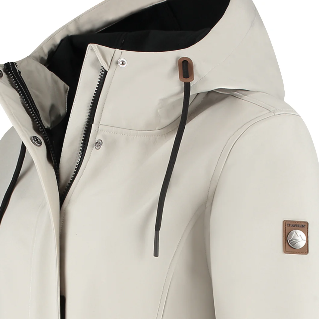 Erika Women - Softshell jacket - Waterproof - Sand - Image 9