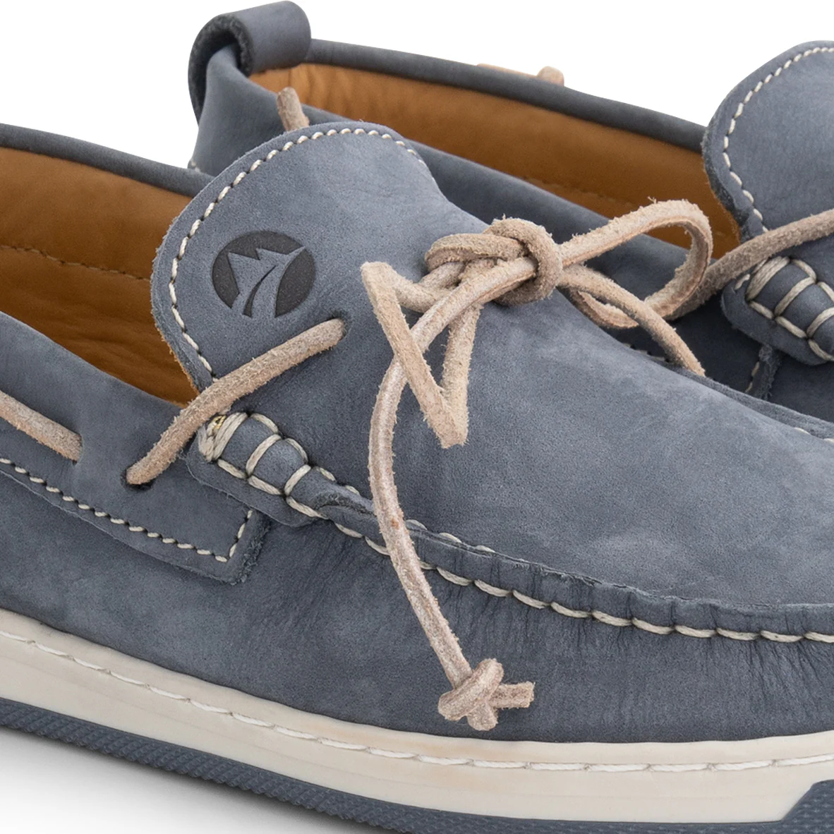 Falmouth Women - Boat shoes - Nubuck - Blue - Image 7