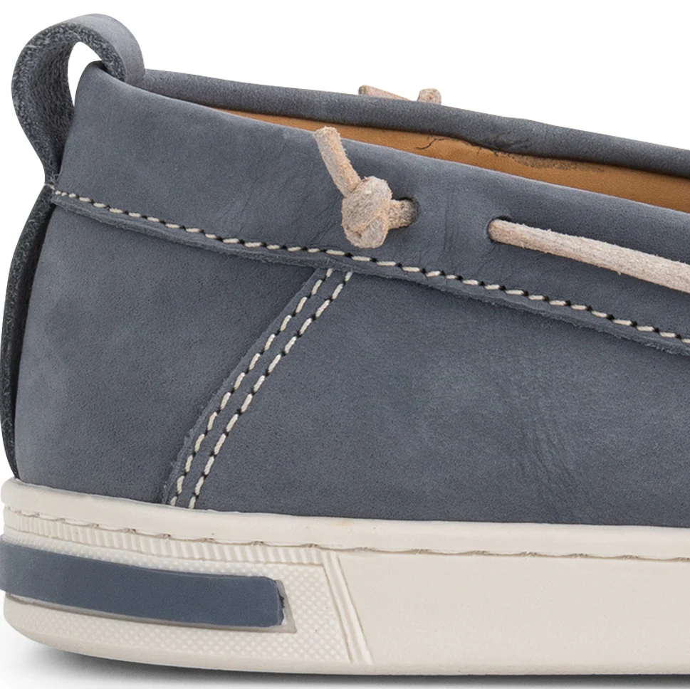 Falmouth Men - Boat shoes - Nubuck - Blue - Image 6