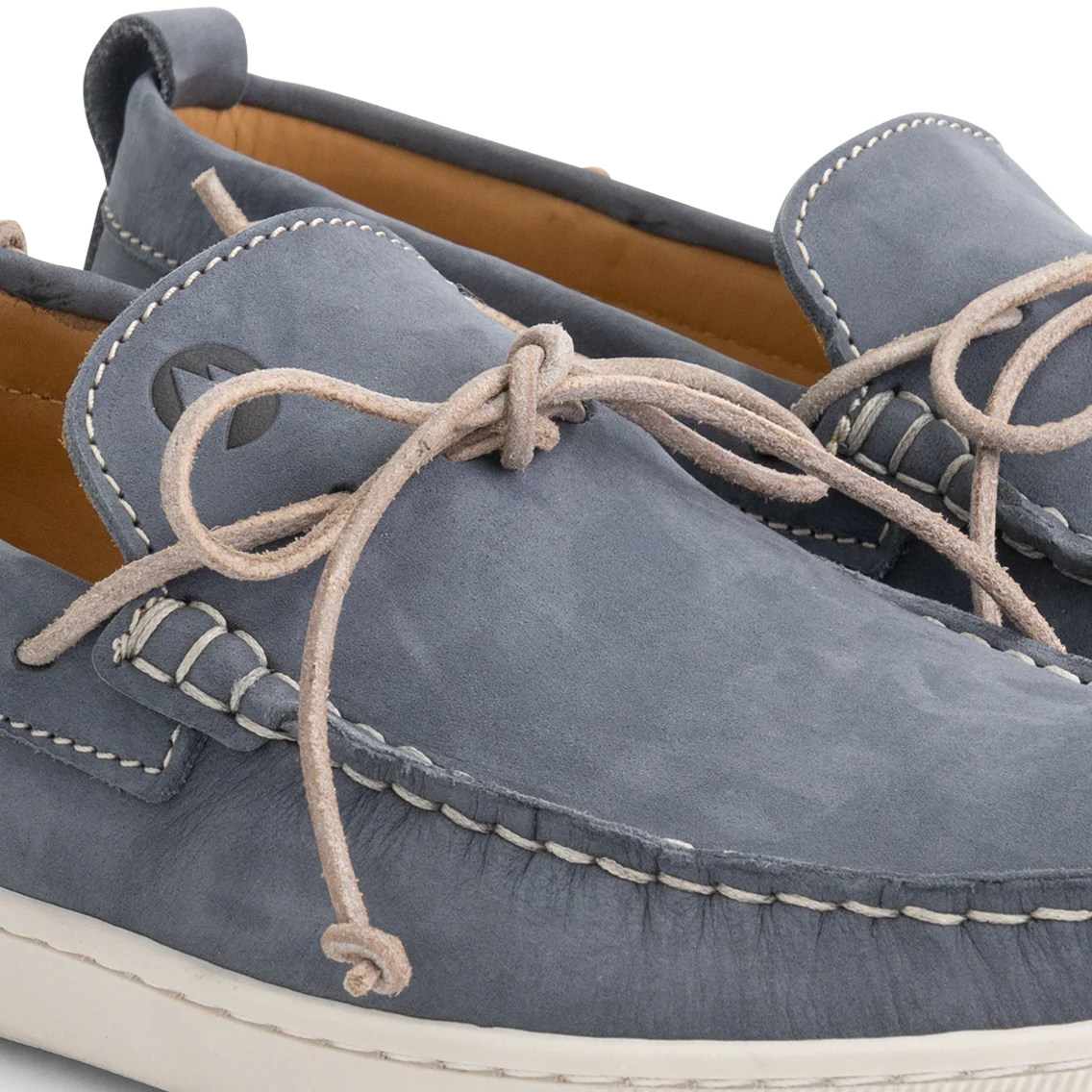 Falmouth Men - Boat shoes - Nubuck - Blue - Image 7
