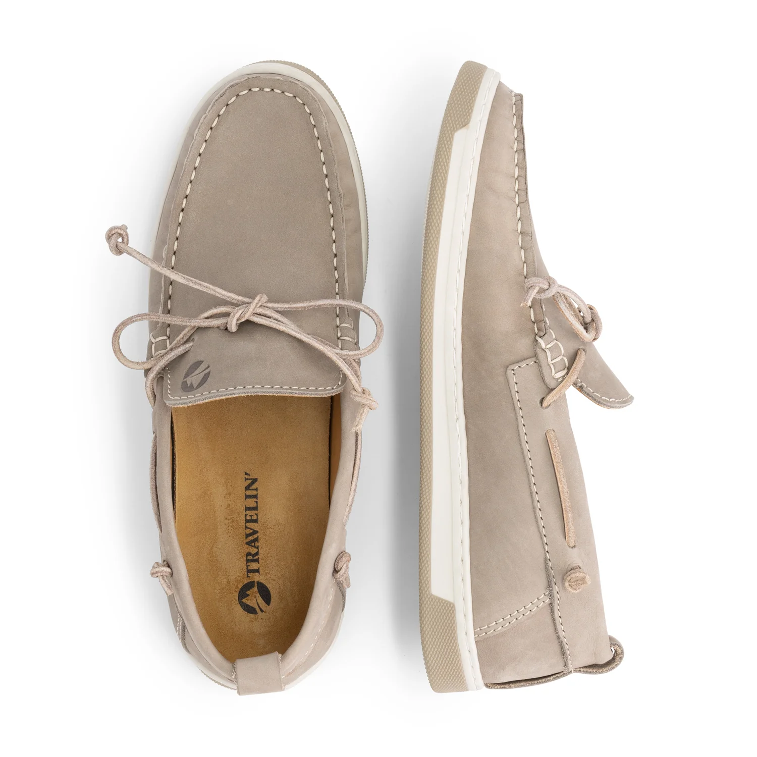 Falmouth Women - Boat shoes - Nubuck - Grey - Image 4