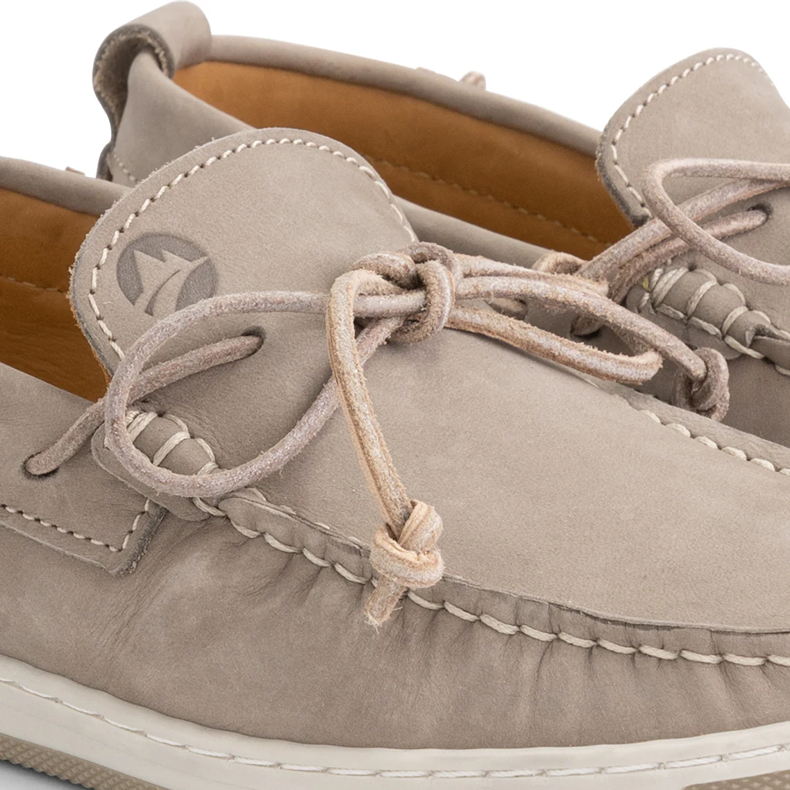 Falmouth Women - Boat shoes - Nubuck - Grey - Image 7