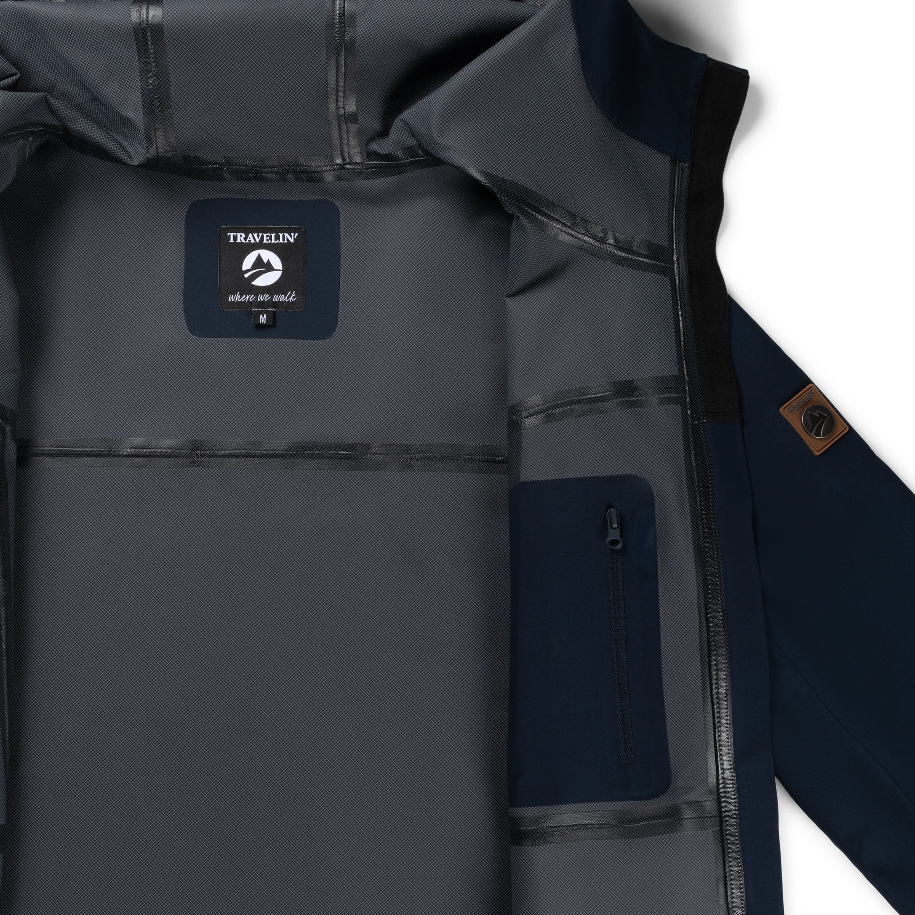 Jannike Women - Hardshell jacket - Waterproof - Navy - Image 11