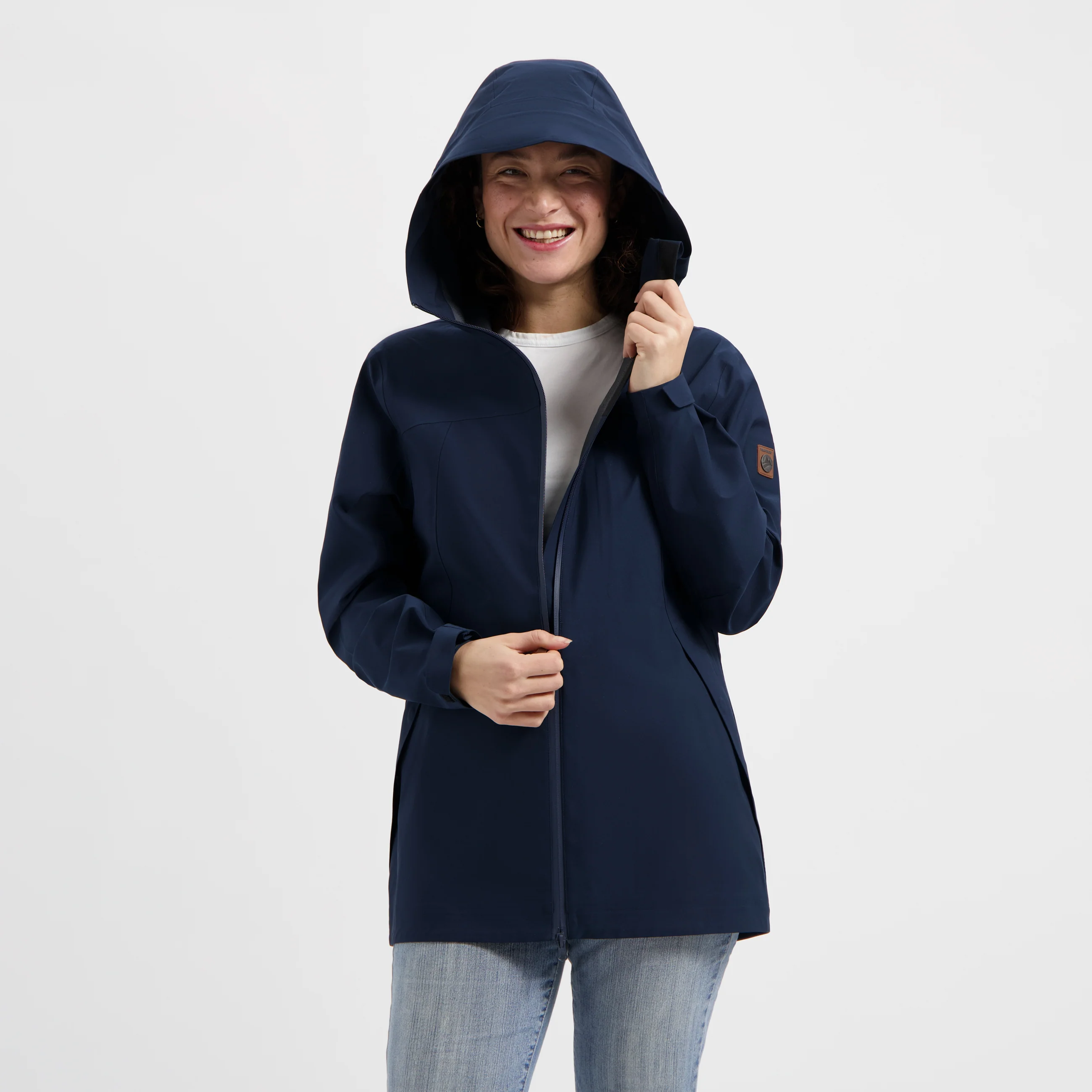 Jannike Women - Hardshell jacket - Waterproof - Navy - Image 4