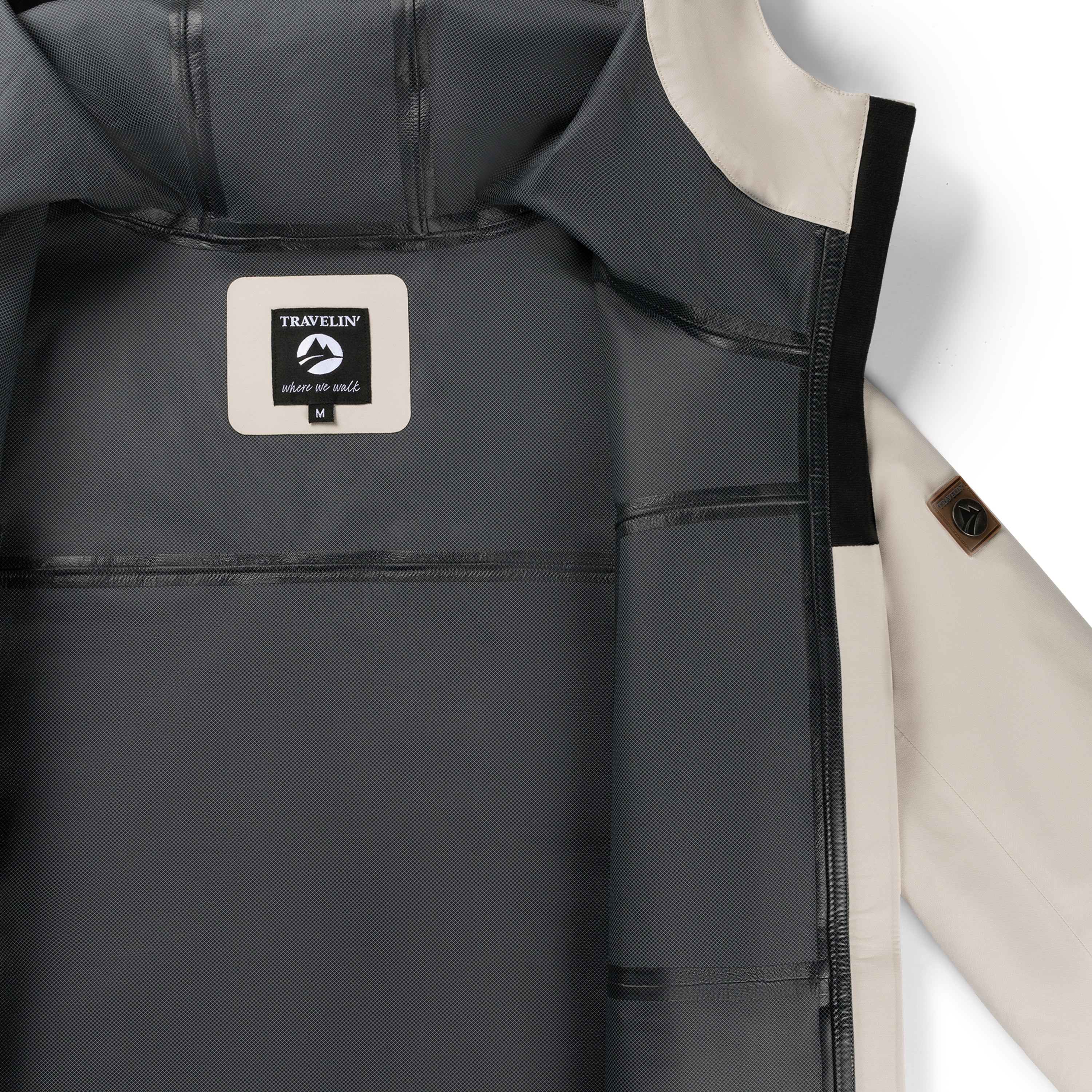 Jannike Women - Hardshell jacket - Waterproof - Sand - Image 12