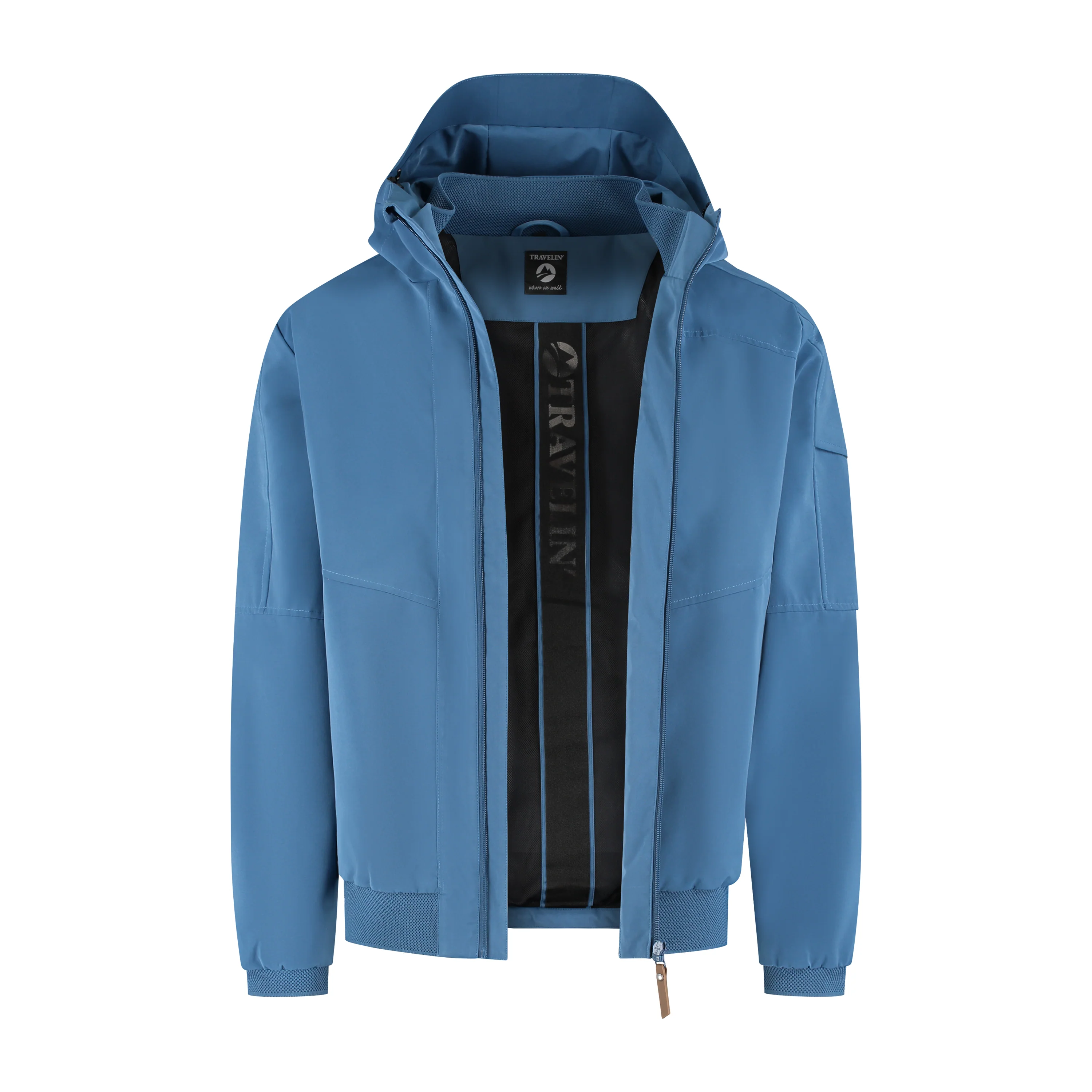 Karl Men - Hardshell jacket - Waterproof - Blue - Image 5