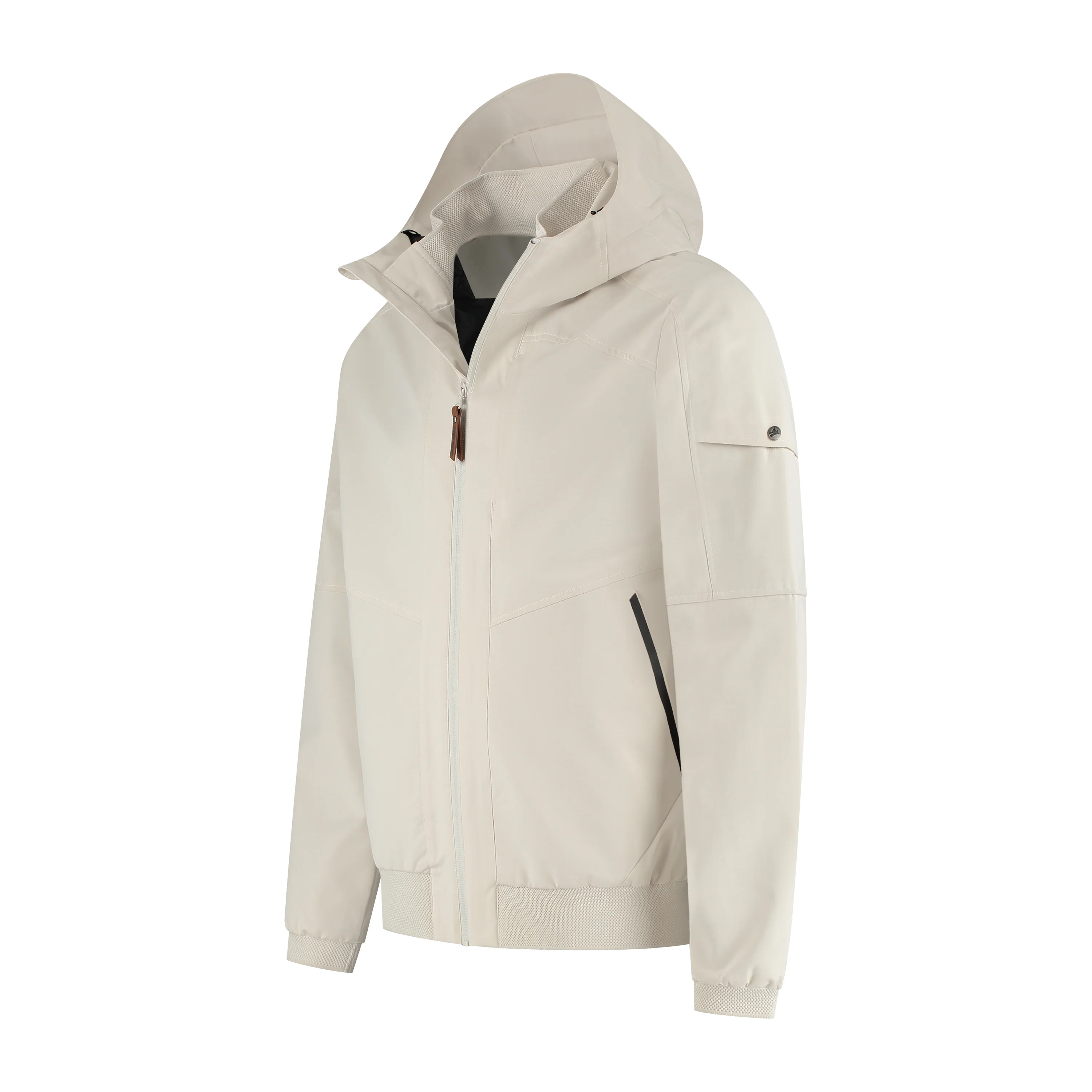 Karl Men - Hardshell jacket - Waterproof - Sand - Image 4