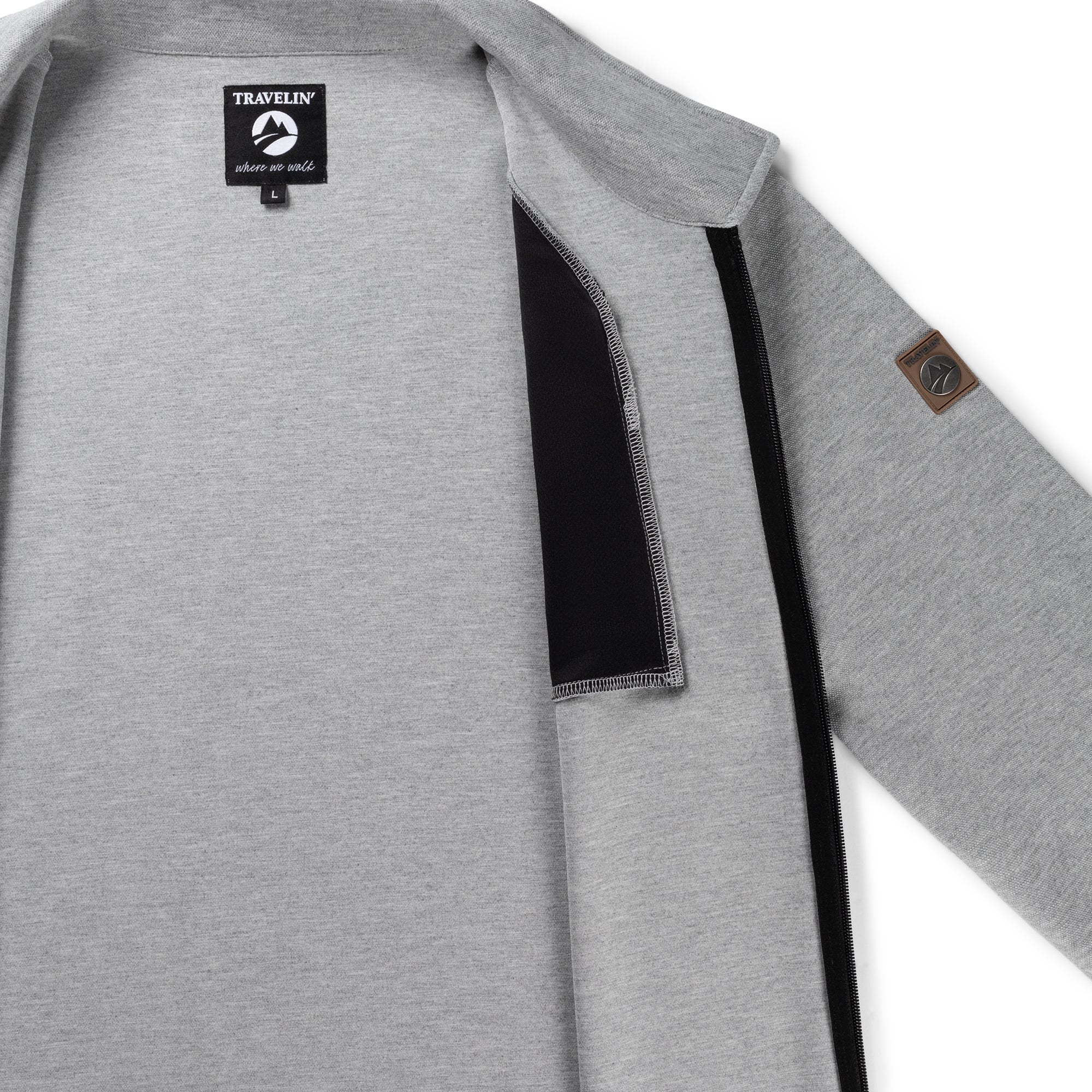 Njord Men - Outdoor over-shirt - Grey - Image 10