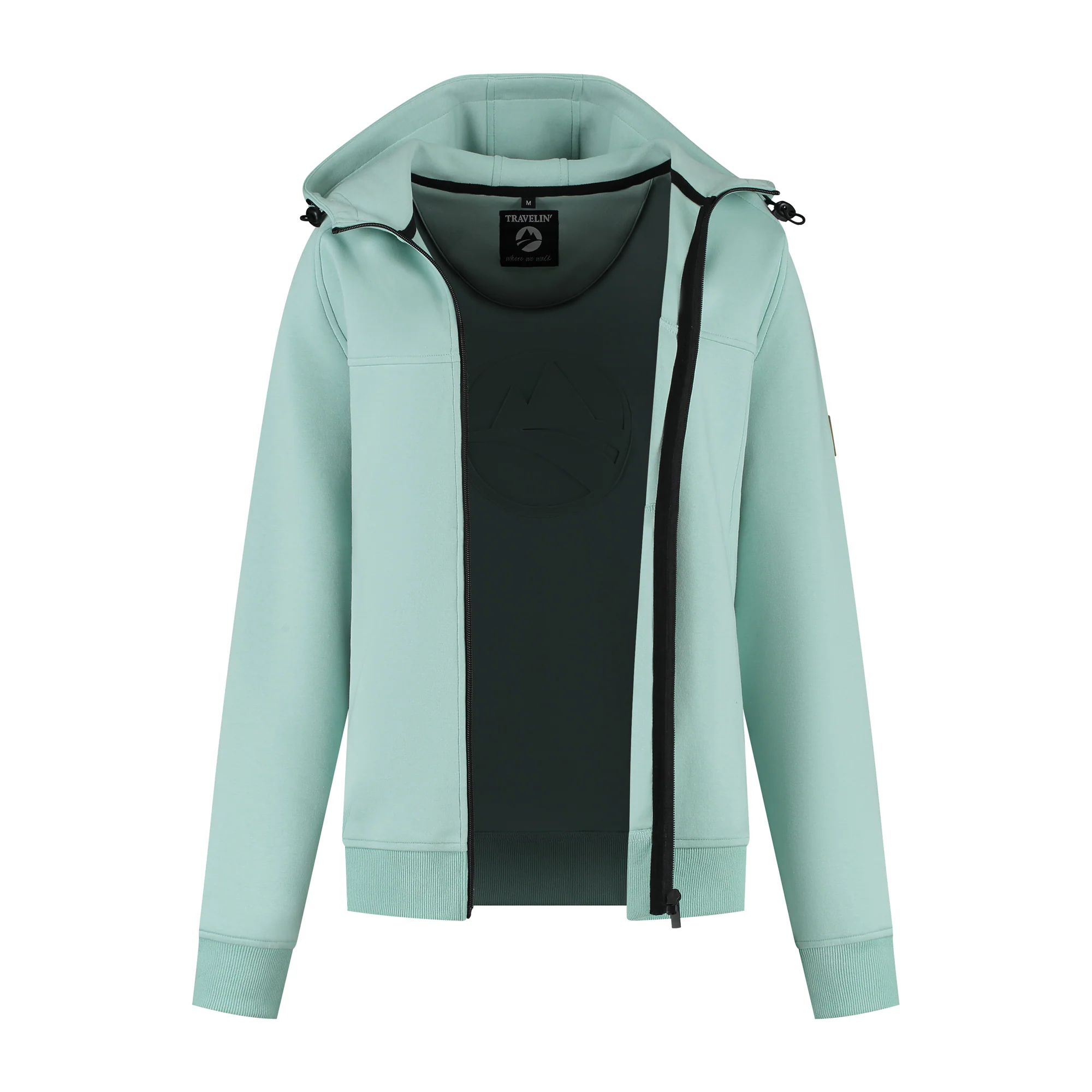 Sanna Women - Outdoor cardigan - Sweater - Green - Image 5