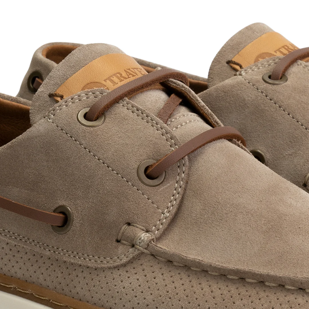 Shipton Men - Lace-up shoes - Suede - Sand - Image 7