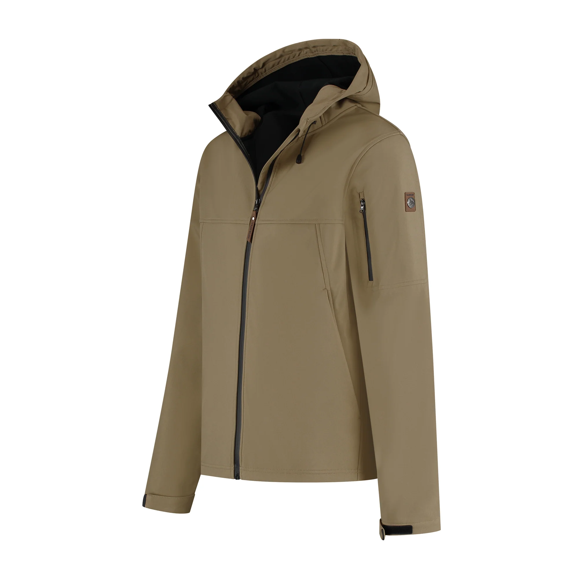 Stian Men - Softshell jacket - Waterproof - Brown - Image 4